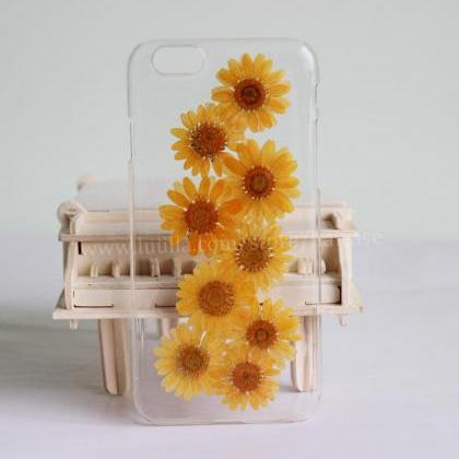 Iphone 6 Case Pressed Flower Iphone 6 Plus Case..