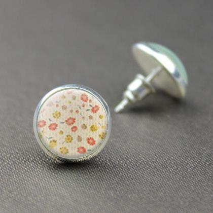 Retro Flower Earrings Stud Posts,earrings,..