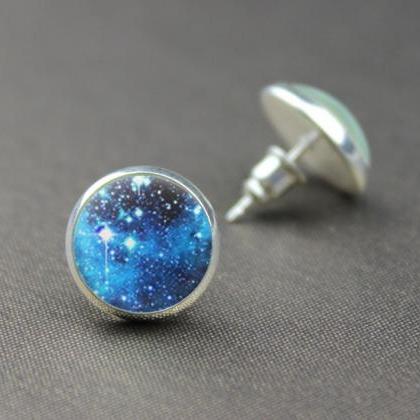 Cosmic Starry Sky Earrings Stud Posts,earrings,..