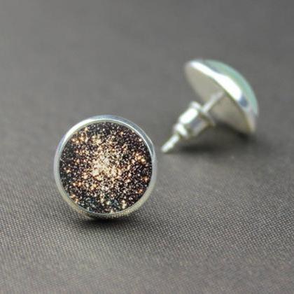 Universe Earrings Stud Posts,earrings, Jewelry,..